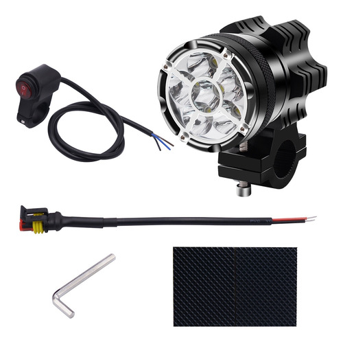 Luz Led Para Motocicleta 6 Cuentas Luz Delantera Constante