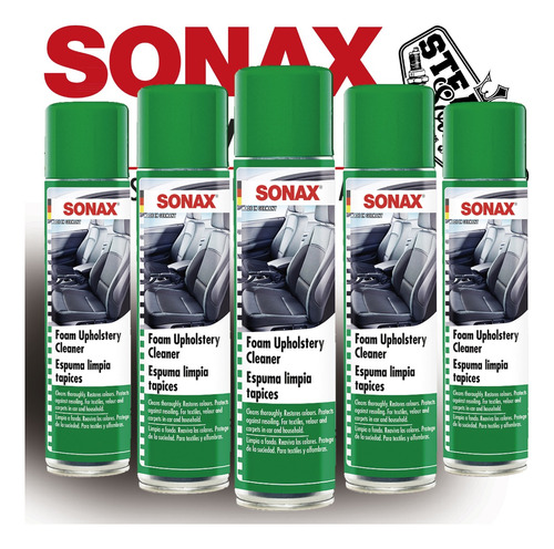 Sonax® | Foam Upholstery Cleaner | Espuma Tapizados | 400ml