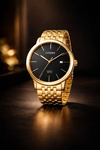 Relógio Citizen Masculino Tz20699u Dourado Aço Inox Luxo