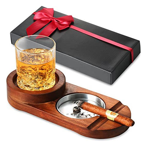 Ceniceros De Cigarros De Madera Caja De Regalo Hombres,...