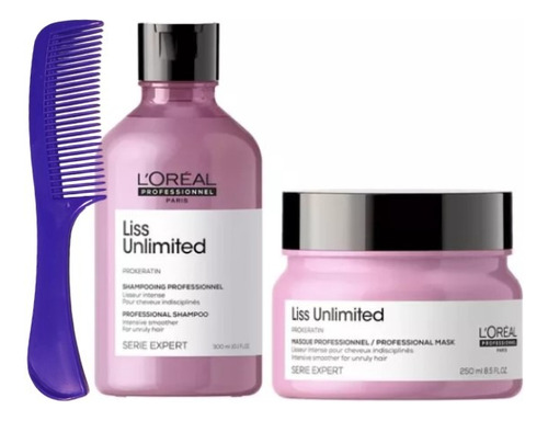Kit Shampoo Tratamiento Liss Unlimited - mL a $798
