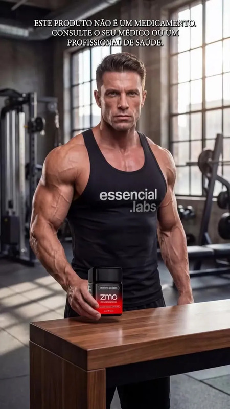 ZMA ULTRA 1000mg - Fórmula Exclusiva Precursor Testo - 60 Cápsulas