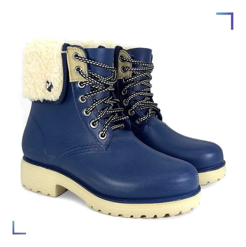 Imagen 1 de 4 de Borcego Bota Mujer Para Lluvia Impermeables Harenna 275