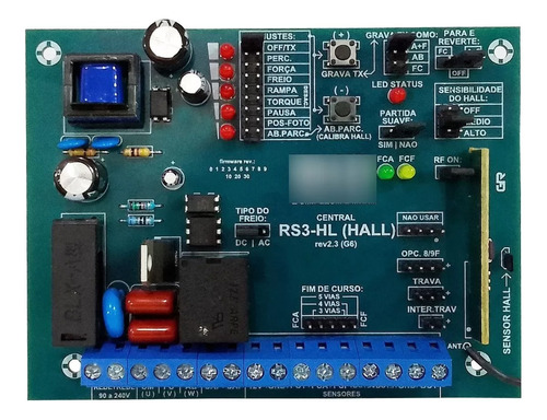 2pcs Central Placa Rossi Compativel Kx30 Kxhi30 Hall Mkn