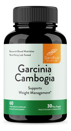 Sandhus Garcinia Cambogia, Tamarindo Malabar 60 Vcaps Sabor Sin Sabor