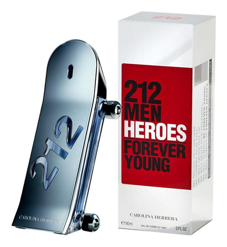 Perfume Para Hombre Carolina Herrera 212 Heroes Edt 90 ml