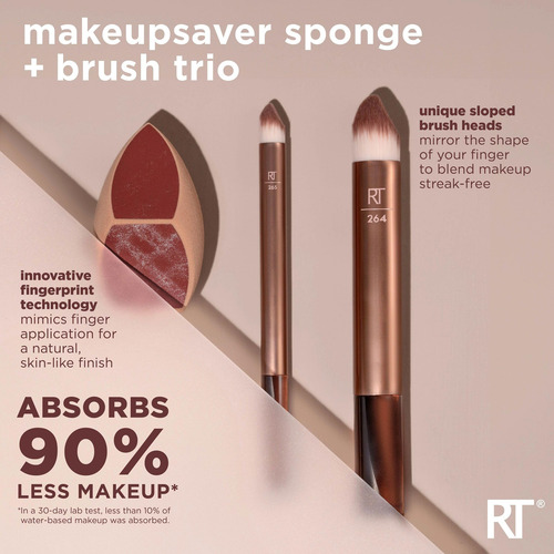 Set De Maquillaje Real Techniques Makeupsaver Sponge + Brush