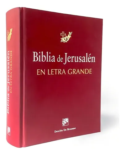 Biblia De Jerusalén En Letra Grande - Pasta Dura