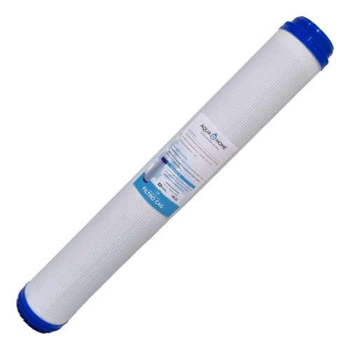 Filtro Carbón Activado Granular Cag 20'' Cartucho Industrial Color Azul