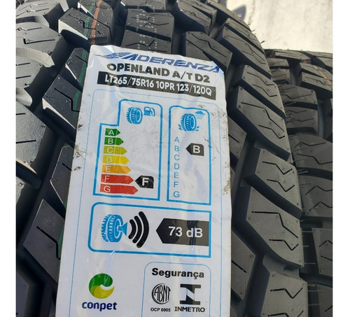 Neumático Lt 265/75r16 10 Pr. Aderenza Opeland At