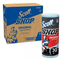 Comprar Scott Shop Servitoallas Azul 55 Hojas 30 Packs