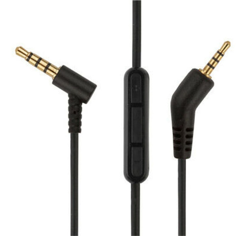 Cable Auxiliar Compatible Auricular Bose Qc 3 Con Microfono