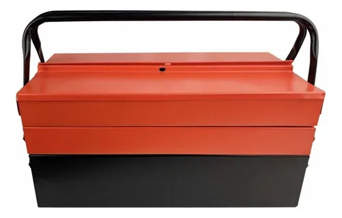 Caja Metálica De Herramienta Para Vehículos 85 Piezas Equus Color Naranja