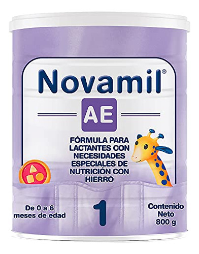 Novamil Formula Infantil Ae 1 Lata C/800 Gr