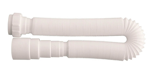 Sifon Extensible Corrugado Blanco 200cm Universal