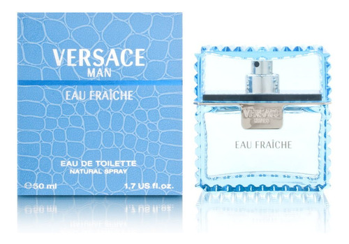 Eau Fraiche En Aerosol Man Eau Fraiche De Versace, 1.7 Onzas