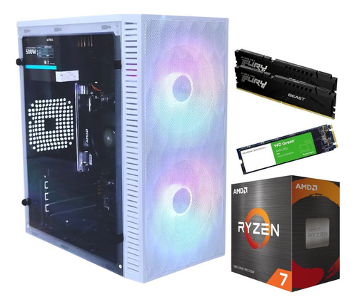 Pc Gamer Cpu Amd Ryzen 7 5700g 1tb Ram 32gb Ddr4 Ssd Wi-fi