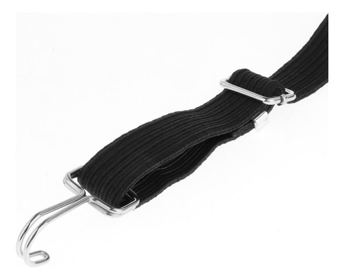 4 Cordón Elástico De Látex Carros De Mano Correa Negro 1m