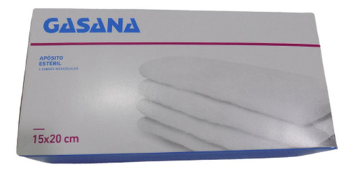 Aposito Quirurgico Gasana 15x20 - 4 Sobres