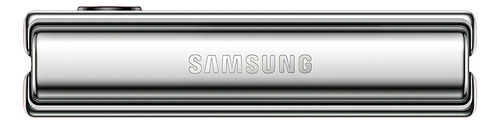 Smartphone Samsung Galaxy Z Flip4 5G con pantalla plegable, 256 GB, 8 GB de RAM, pantalla infinita plateada 6.7, blanco, blanco - Excelente (Reacondicionado)