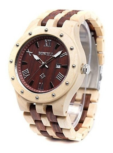 Relojes De Pulsera De Madera Bewell W109a Relojes De Pulsera