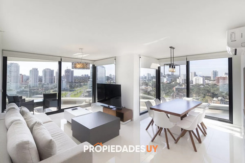 Apartamento En Venta Y Alquiler En Mansa Punta Del Este, 3 Dormitorios, 4 Baños