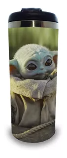 Termo De Acero Grogu. Baby Yoda. Star Wars.