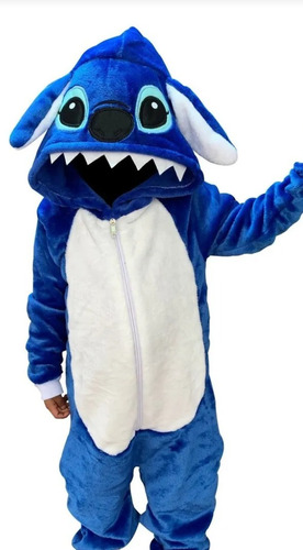 Pijama Stitch Térmica Enteriza Para Niños