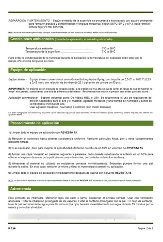 Revesta 316 Fondo Imprimacion Alquidica Fosfato Zinc Gris 4l