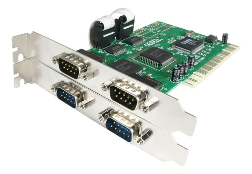 Startech -tarjeta Serie Pci De 4 Puertos Con 16550 Uart - 