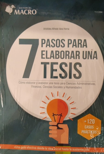 Los 7 Pasos Para Elaborar Una Tesis