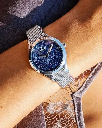 Reloj swarovski dorado mujer sale