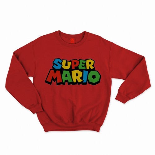 Polera Cuello Redondo Mario Bros Super Mario