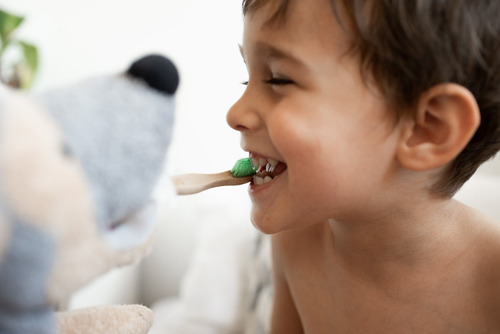 Imagen 3 de 4 de Cepillo Kids Dientes Bambú Biodegradable Eco Friendly Meraki