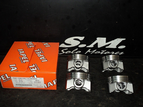 Pistones Forjados Fiat Iapel Reforma 1.3-1.6cc, Turbo,sm