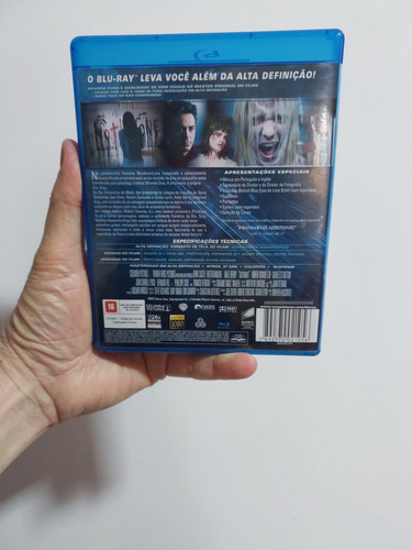 Blu-ray Na Companhia Do Medo Dublado Lombada Azul Raro