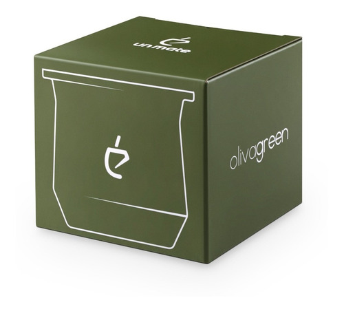 Imagen 4 de 9 de Un Mate - Oliva Green + Bombilla