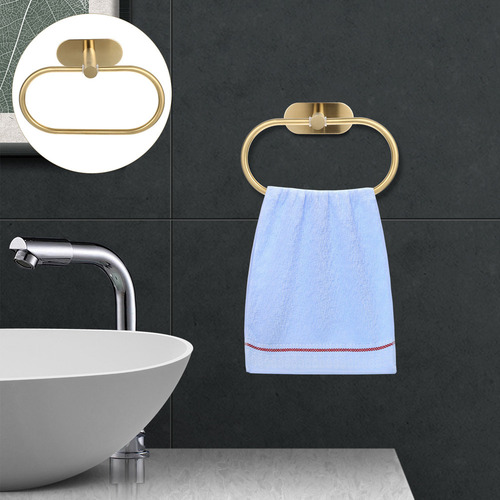 . Toallero For Pared De Baño, Toallero Ovalado