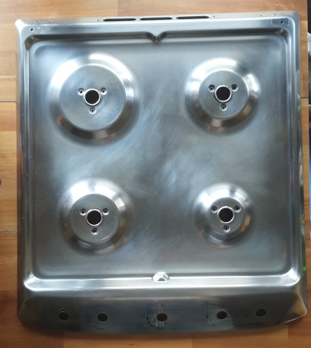 Tapa Superior Inoxidable Hornallas Cocina Mabe Modelo Cmj256 (Usado)