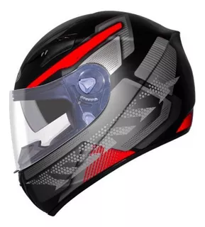 Capacete Esportivo Ebf X Troy Furious C/ Óculos Sol Interno