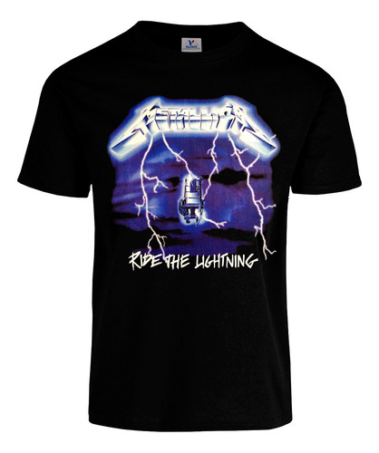 Playera Metallica Ride The Lightning Album 84
