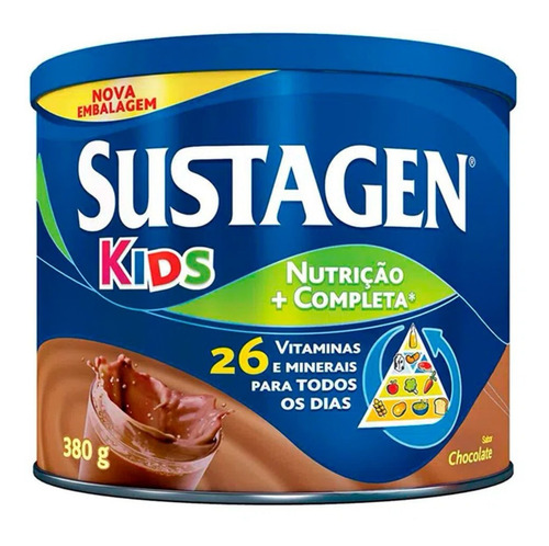 Atacado C/3 Sustagen Kids Chocolate 380g