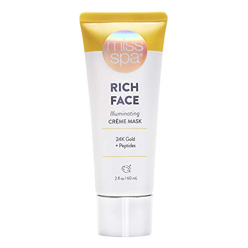 Miss Spa Rich Face Illuminating Cr Me Face Mask For Women, P