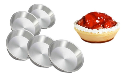 Moldes Mini Tarta Pay 16cm Pack 2 Pzs Aluminio Resistente #7