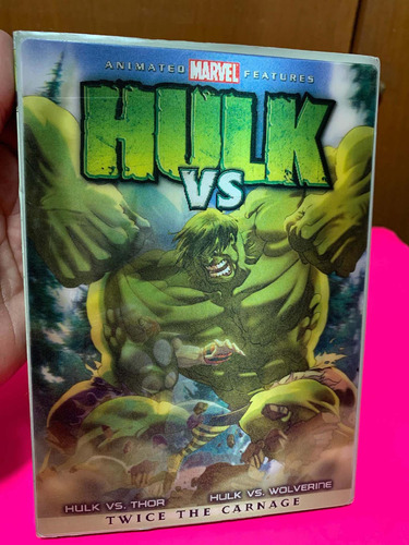 Hulk Vs Película Animada Marvel Dvd