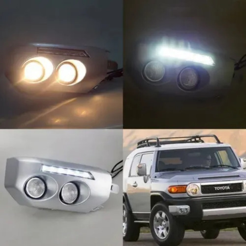 Led Luces Exploradoras Drl Toyota Fj Cruiser