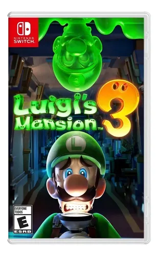Luigis Mansion 3 Switch Midia Fisica Standard Edition (Físico)