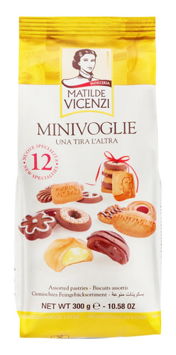 Biscoito Matilde Vicenzi Minivoglie de sortido 300 g