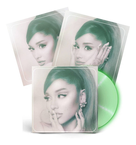 Ariana Grande Positions Lp Vinilo Verde Brillante En Stock 