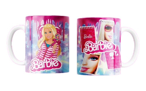 Taza Plastica Personalizada Barbie 2023 Nro10